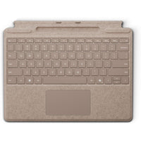 Microsoft Surface Pro Keyboard with Pen Storage SC - English - Oatmeal-Sketch and write naturally on the screen and enjoy no-fuss pairing with Surface Slim Pen, always ready and charged in the keyboard’s storage tray