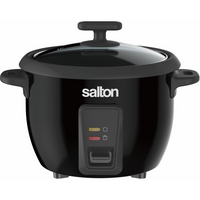 Salton Automatic 10 Cup Rice Cooker & Steamer-Steaming basket included 
