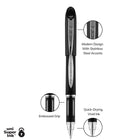 uni-ball JETSTREAM Ballpoint Pens – 1.0mm – Black – 3 Pack-1.0mm Medium Point