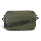 Champs Onyx Leather Camera Bag - Black-Front zipper 