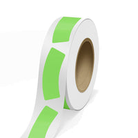 JAM Paper Standard Label Rolls - Bottle Neck Shaped - 1 3/16 x 3 1/4 - Neon Green - 125 Labels/Roll-Colour: Neon Green | Make your mail stand out with colourful shipping address labels.