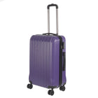 Nicci 3-Piece Luggage Set - Grove Collection - Purple-Integrated high quality combination lock on all sizes