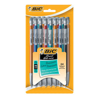 BIC Extra-Precision #2 HB Mechanical Pencils - 0.5mm - 24 Pack-Each pencil contains 3 full length #2HB leads