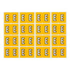 Pendaflex A-Z Yellow End Tab Filing Labels - E - 240 Pack-Compatible with DataFile L8701 series labels