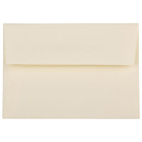 JAM Paper 4Bar A1 Strathmore Invitation Envelopes - 3.625" x 5.125" - Ivory Wove - 50 Pack (191133I)-Color: Ivory 