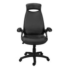 Monarch Specialties 7276 Multi-Position Office Chair - Black Leather-Look-With a 5-year limited warranty against any defects, this chair is made using ANSI/BIFMA performance standards for office furniture.