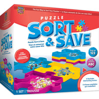 Masterpieces Puzzle Company Jigsaw Puzzle Sort & Save - Sorting Trays-Age: Adult