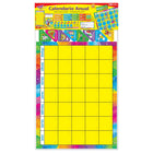 TREND enterprises Calendario Anual (Spanish) Bulletin Board Set-Theme/design: Calendar annual (Spanish)