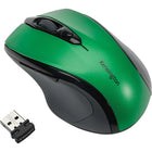 Kensington Pro Fit 2.4GHz Wireless Mid-Size Mouse - Emerald Green-Compact size for travel convenience