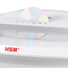 HSM Securio B35 1/4” Strip-Cut Shredder, 42 Sheet Capacity-Automatic paper feed with overload protection reduces paper jams.
