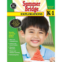 eBook: Summer Bridge Activities 704649-EB Summer Bridge Explorations - Grade K - 1-You will receive two emails: one confirming your entire order, and one with a "Download Software" buttonYou can download immediately or return to your email to download later