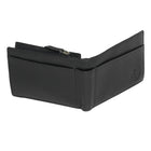 Club Rochelier Men's Slim Wallet with Zippered Pocket - Black-1 Full length bill compartment
