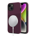 AXS PROTech Plus MagSafe Compatible Sleek Dual-layered Anti-Shock Case for Apple iPhone 14 Pro Max - Sangria-Drop resistant up to 10 feet