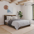 Nexera Panel Headboard - Full Size - Truffle-Designed and made in Canada with CARB II/FSC Certified particle board and MDF materials.  Ships in 24-48H from order date. Assembly required