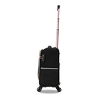 TUCCI Italy Abito 16" Softside Carry-on Luggage - 360-Degree Spinner - Black-10-Year Global Limited Manufacturer Warranty - Reliable luggage warranty for worldwide coverage, giving travellers long‑term protection and peace of mind
