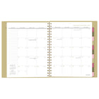 AT-A-GLANCE 2027 Medium Weekly/ Monthly Planner - 8-½" H x 6" W - Badge Geo - Bilingual-Durable poly cover
