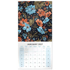 Mead 2027 Decorative Wall Calendar - 12" x 12" - Cat Coquillette - Bilingual-Spacious monthly grids provide room for writing notes and daily reminders