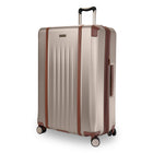 Ricardo Beverly Hills 29" Montecito 2.0 Hardside Upright Check-in Luggage - USB Port - Champagne-Ergonomic telescoping handle with comfort-molded grip - Makes it easier and more comfortable to maneuver through airports, hotels, and busy streets