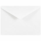 Jam Paper A2 Invitation Envelopes with V-Flap - 4 3/8" H x 5 3/4" W - White - 50 Pack-Color: White
