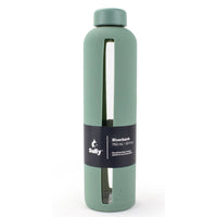 Sully Riverbank Borosilicate Glass Tumbler with Silicone Sleeve - Green - 750 mL-Style meets function - soft-touch silicone sleeve adds grip, protection, and a modern pop of colour