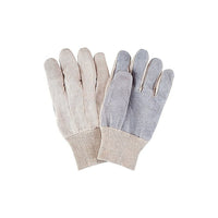 Zenith Safety Standard Quality Gloves, X-Large, Split Cowhide Palm - 36 Pack-Cuff Material: Cotton