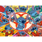 Ravensburger Disney Stitch In My Own World 100-Piece XXL Puzzle-Extra-thick and durable material, suitable for young children's hands and resistant to frequent handling, allowing for even longer puzzle fun
