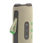 JBL Flip 7 Portable Bluetooth Speaker - Sand-Recycled plastic and fabric, plus FSC certified paper packaging