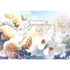 Mill Brook Studio Sympathy Greeting Cards/Envelopes - 5-3/8" x 7-3/4" - Flowers & Butterflies - 18 Pack-Premium quality greeting cards