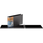 QuickFit Heavy Duty 11" x 17" Spreadsheet Binder - D Ring - 2" - Black - 2 Pack-2"