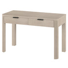 Hudson&Canal Lonsdale 48'' Desk - Alder White-Top weight capacity is 40 lbs, each drawer can hold 15 lbs