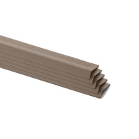 WeatherTech StairEdge Anti-Slip Stair Tread Edge Cover - 29.5" - Tan - 5 Pack-StairEdge is ideal for indoor wood, tile, stone, concrete or metal staircases, whether residential or commercial.