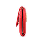 Champs Iconic Snap Cardholder - Red-RFID protective Lining