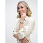 Garmin Lily 2 - Cream Gold Case with Tan Leather Band-A more accurate heart rate sensor can better track your workouts, improved Pulse Ox performance and more