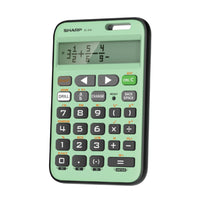 Sharp 10-Digit Basic Scientific Calculator - Green-Entry Scientific Writeview Calculator (Grades 5-8)