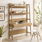 Modway Bixby 49" Office Desk - Oak-Particleboard & MDF