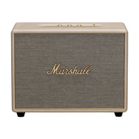 Marshall Woburn III Bluetooth Home Speaker - Cream-Home shaking sound