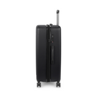 Bugatti Bordeaux Hardside Spinner Luggage - 30" - Black-Lined interior with dividing panel, practical pockets, and tightening straps to keep content organized and in place