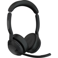 Jabra Evolve2 55 Link380a USB-A Stereo Wireless Headset - Unified-Bluetooth and USB Connectivity