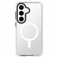 Nimbus9 Phantom 3 Cell Phone Case with Magnets for Galaxy S26 - Clear-REAL SENSE buttons for precise control, 20ft drop protection, and anti-yellowing technology, your device stays pristine and secure