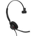 Jabra Engage 50 II USB-C / A MS Mono Wired Headset with Engage 50 II Link - Teams-Engage 50 II features 3 high-quality microphones, working together to deliver clearer speech and incredible background noise cancellation, enabling speech-to-text functions to give spot-on call transcriptions.