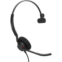 Jabra Engage 50 II USB-C / A MS Mono Wired Headset with Engage 50 II Link - Teams-Engage 50 II features 3 high-quality microphones, working together to deliver clearer speech and incredible background noise cancellation, enabling speech-to-text functions to give spot-on call transcriptions.