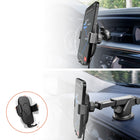 HyperGear Gravity 15W Wireless Fast Charge Mount - Black-Made for Qi-Enabled Devices