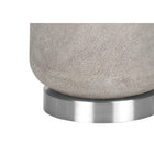 Monarch Specialties 29" H Table Lamp - Grey Resin / Ivory / Cream Shade-Minor assembly is required with illustrated instructions included. made with durable materials, this lamp is backed with 2-year limited warranty against manufacturer's defects for your satisfaction