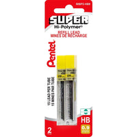 Pentel Mechanical Pencil Lead Refills - 0.9mm - HB - 30 Pack-Refill leads, 0.9mm, HB grade