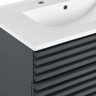 Modway Render 30" Bathroom Vanity Cabinet - Grey/White-Assembly Required