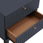 Modway Dakota Nightstand - Blue-Full-Extension Drawers
