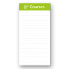 Blueline 2025-2026 Frigobloc Magnetic Calendar - 14" x 13-1/2" - French-Includes shopping lists, to-do sheets and repositionable notes with 54 copies each
