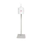 Certainty Wall Mount Wipes Dispenser - White-Durable plastic