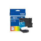 Brother Genuine LC501CS Ink Cartridge - Standard Yield - Cyan -Standard yield ink cartridge, print up to 200 pages