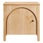 Modway Appia Arched Door Nightstand - Oak-Assembly Required